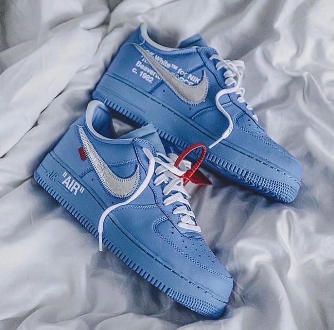 Custom Air Force 1 Blue White
