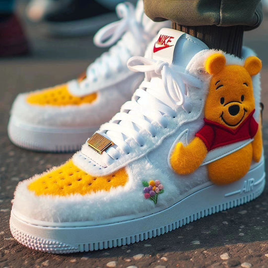 Custom Air Force 1 Yellow Bear