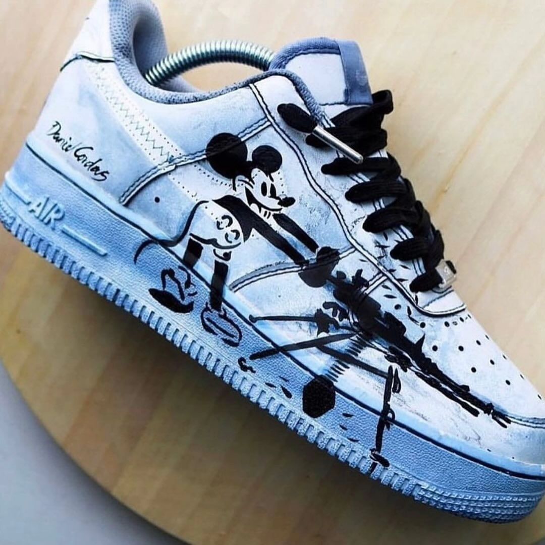 Custom Air Force 1 Mouse Gun Black