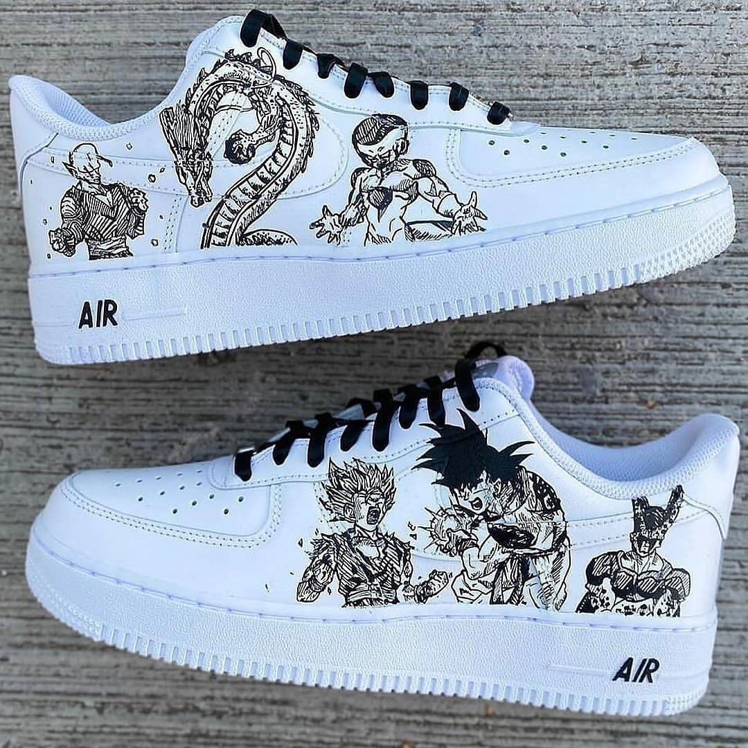 Custom Air Force 1 Cartoon Role Dragon