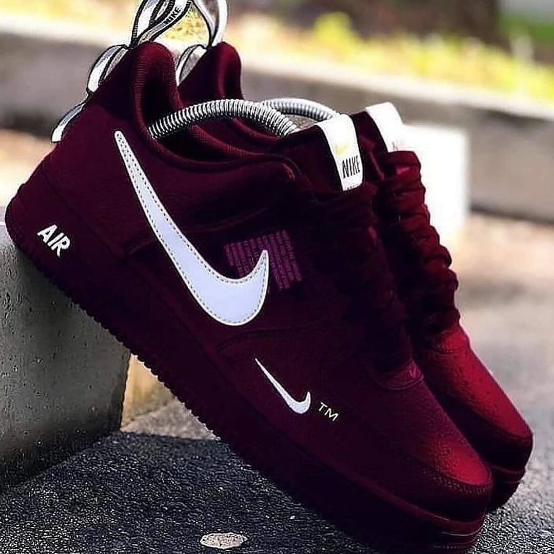Custom Air Force 1 Purple White Swoosh