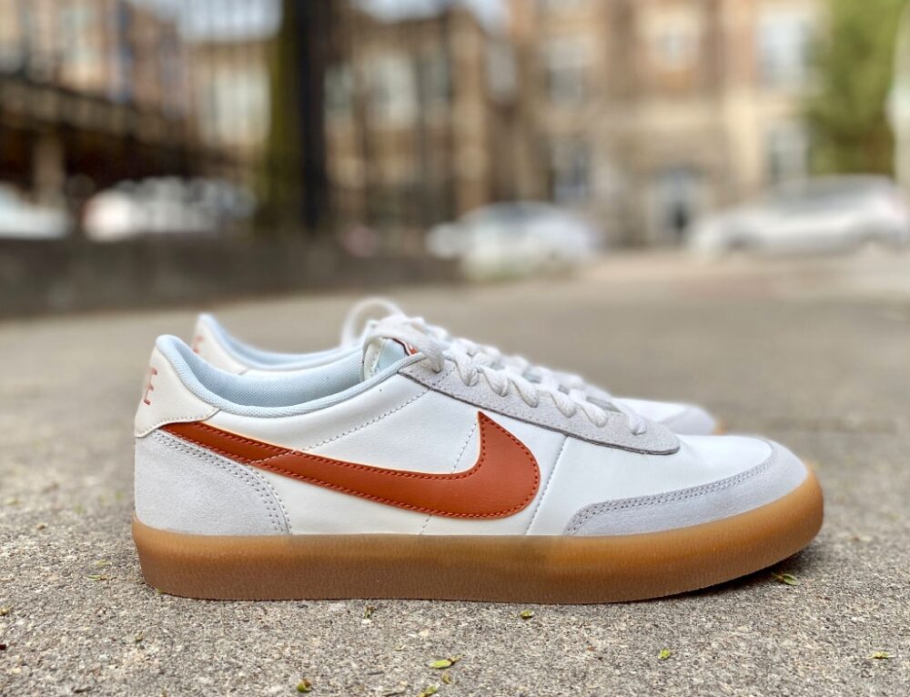 Custom Nike Court Vision White Red Swoosh