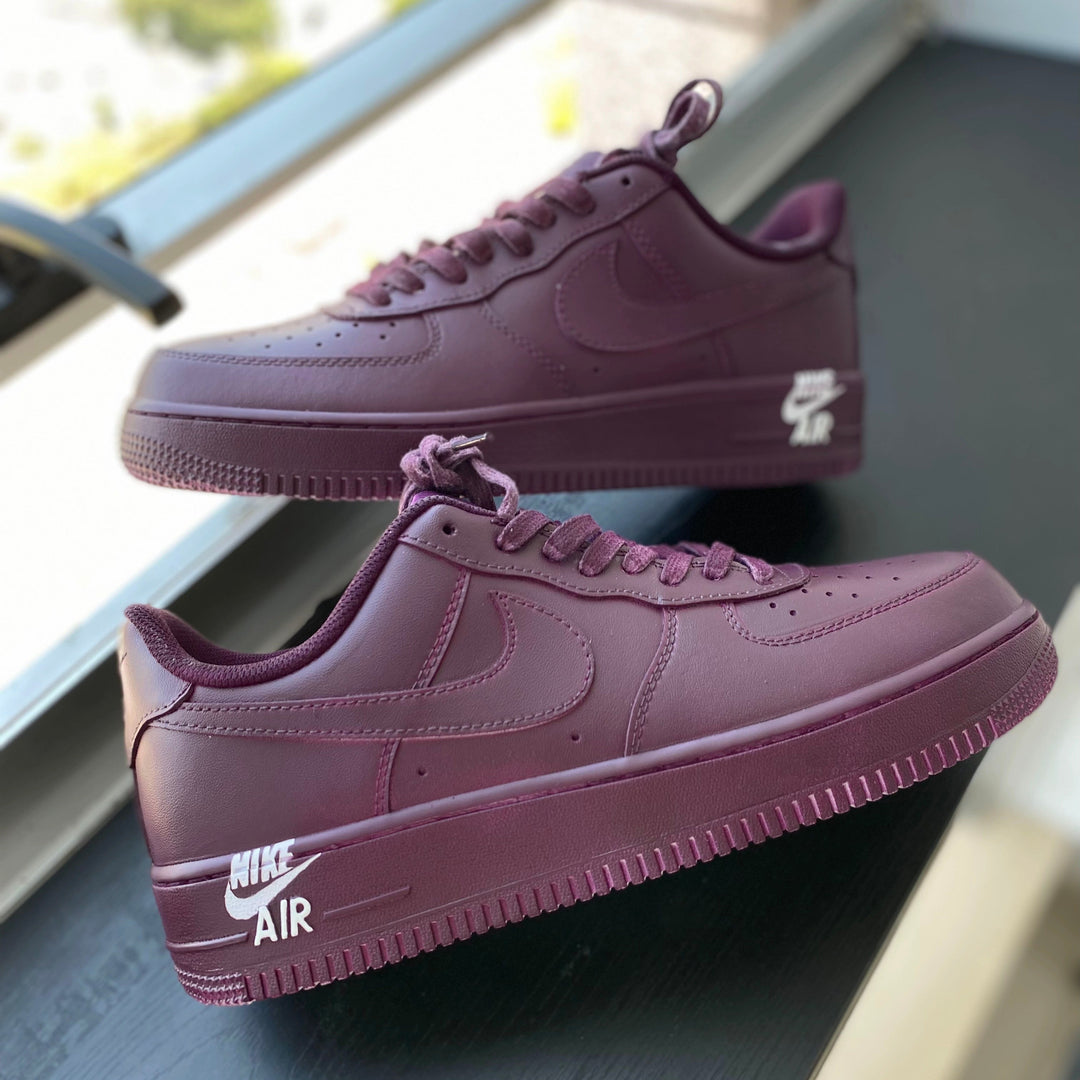 Custom Air Force 1 Dark Purple