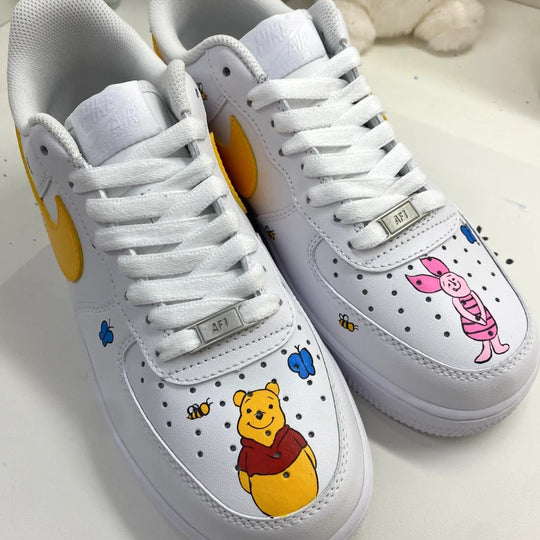 Custom Air Force 1 Yellow Bear