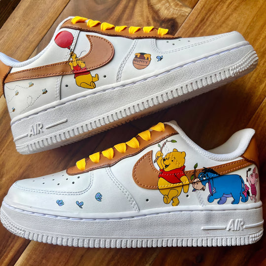 Custom Air Force 1 Yellow Bear