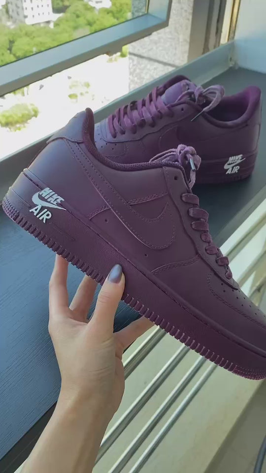 Custom Air Force 1 Dark Purple
