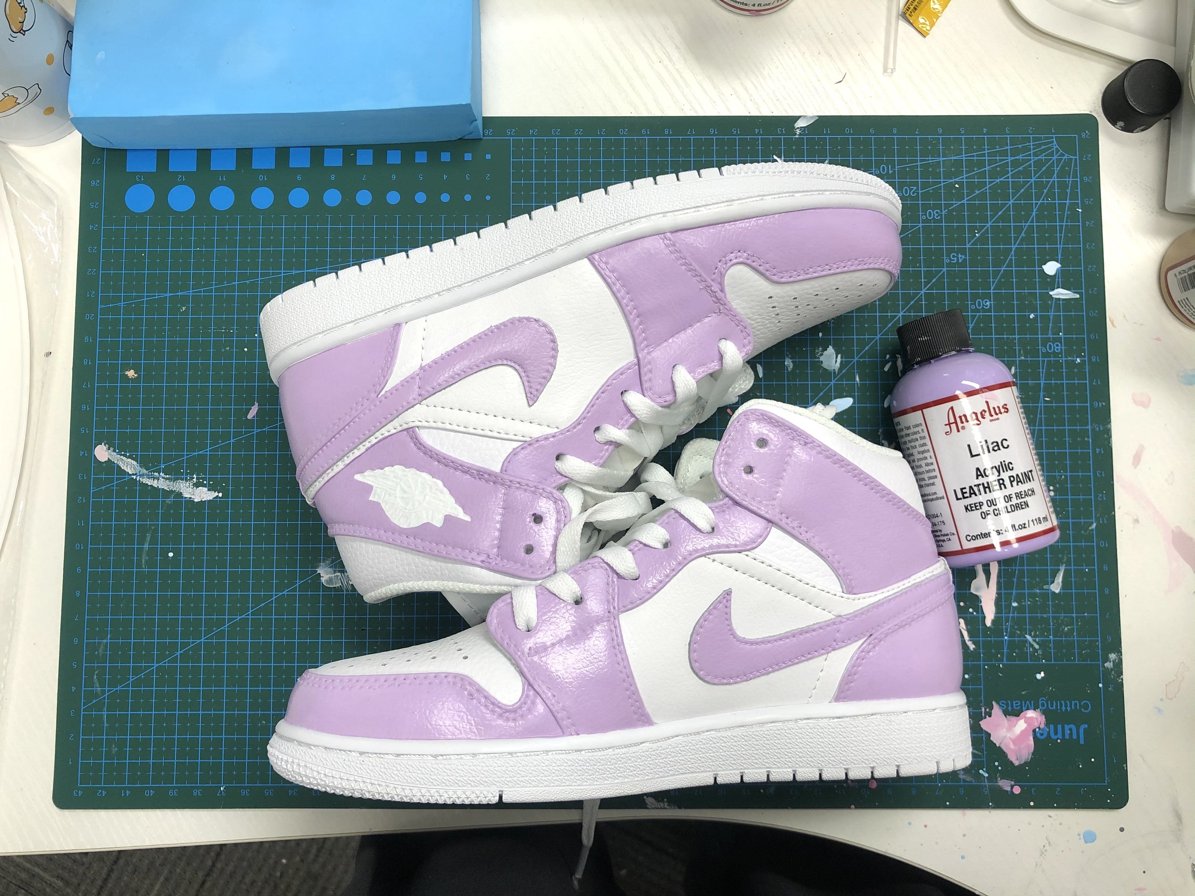Custom Jordan 1 Purple