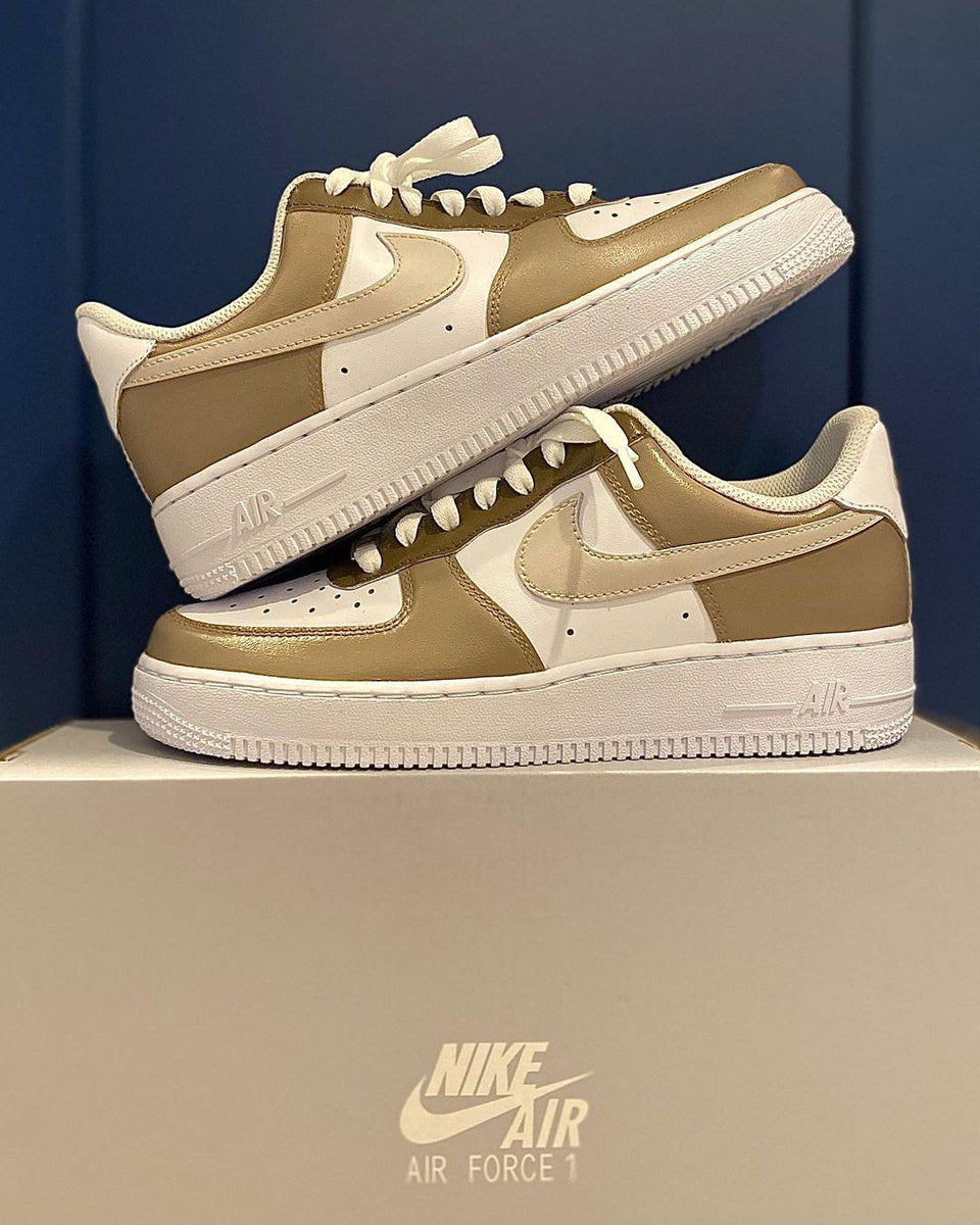 custom green air force 1