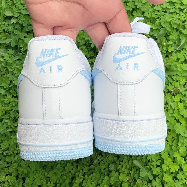 Baby Blue Nike Air Force 1 Custom
