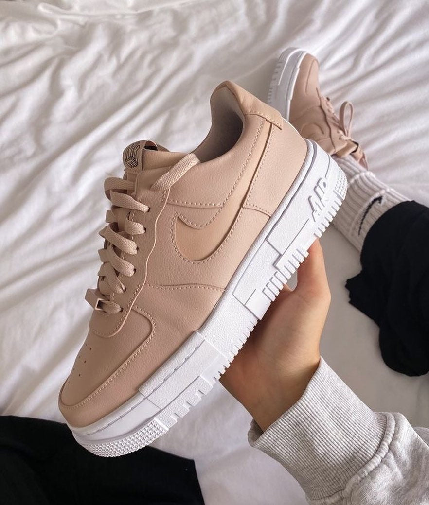 Custom Air Force 1 Light Brown