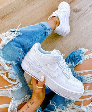 Custom Air Force 1 White