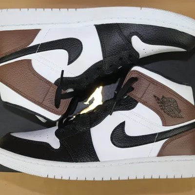 Custom Air Jordan 1 Black Chocolate White