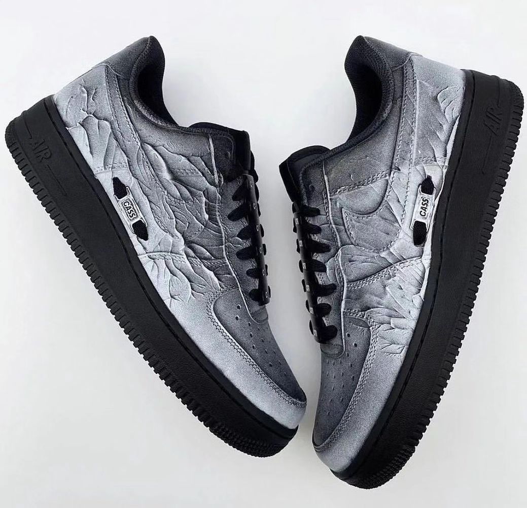 Custom Air Force 1 Gray Branch