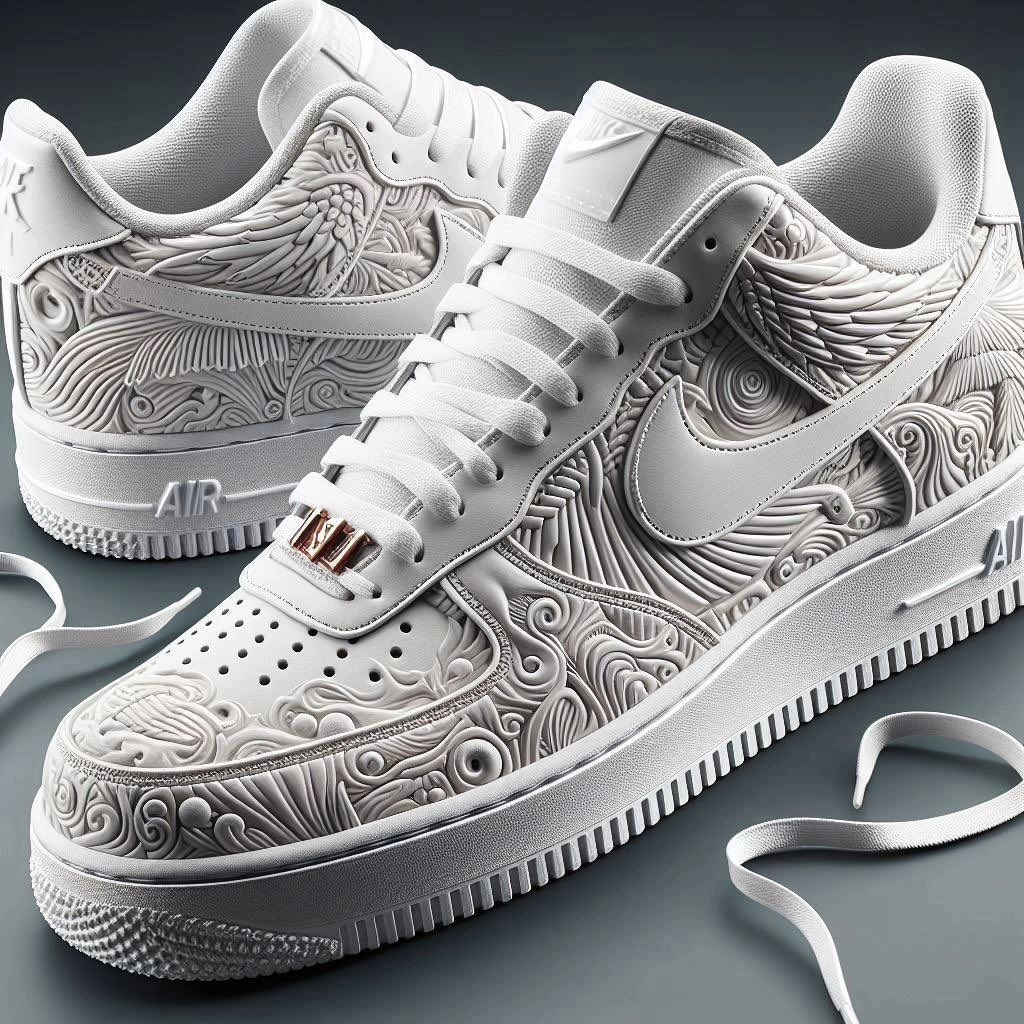 Custom Air Force 1 Classical Pattern Sticker