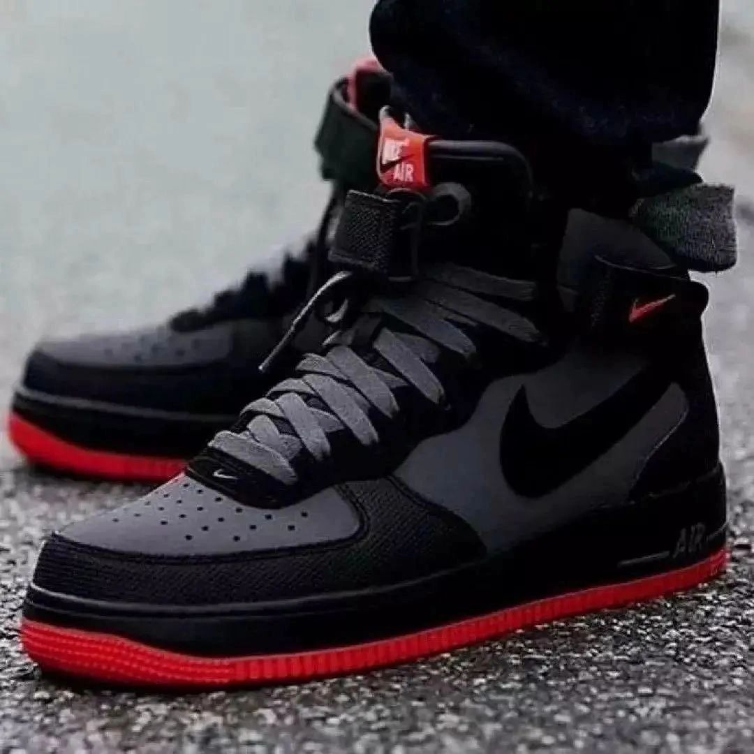 Custom Air Force 1 Black Gray