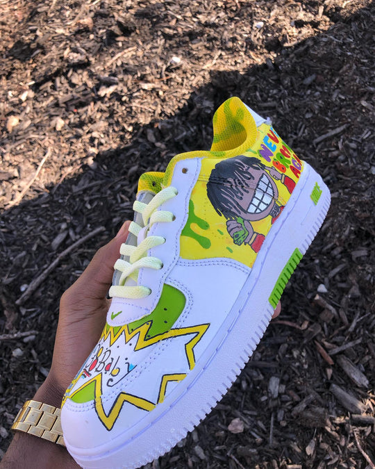 Hand Painted Custom Cartoon Air Force 1 Sneakers