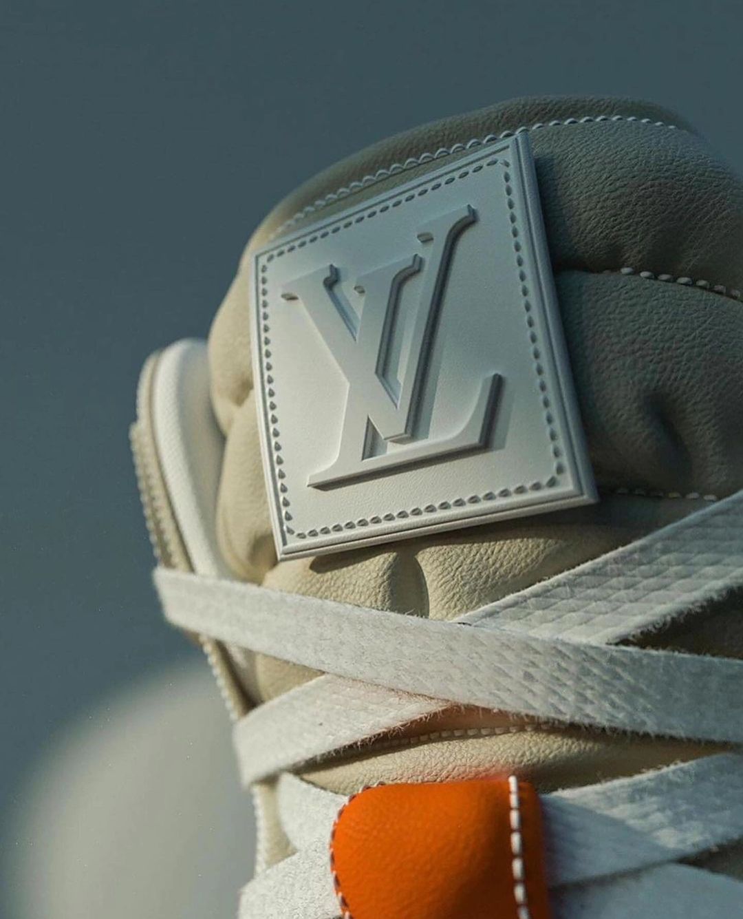 Custom Air Jordan 1 Lv Logo Gray Reverse Swoosh