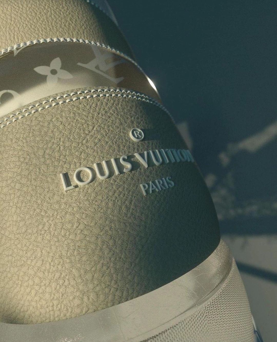 Custom Air Jordan 1 Lv Logo Gray Reverse Swoosh