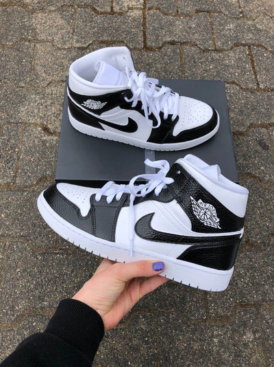 Custom Air Jordan 1 Black White