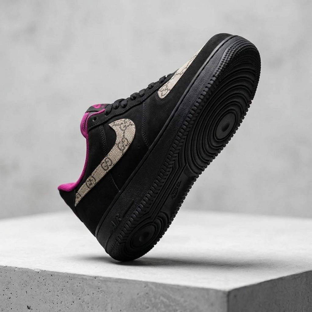 Custom Hand Painted Monogram Air Force 1 Sneakers