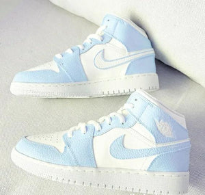 Custom Air Jordan 1 Light Blue