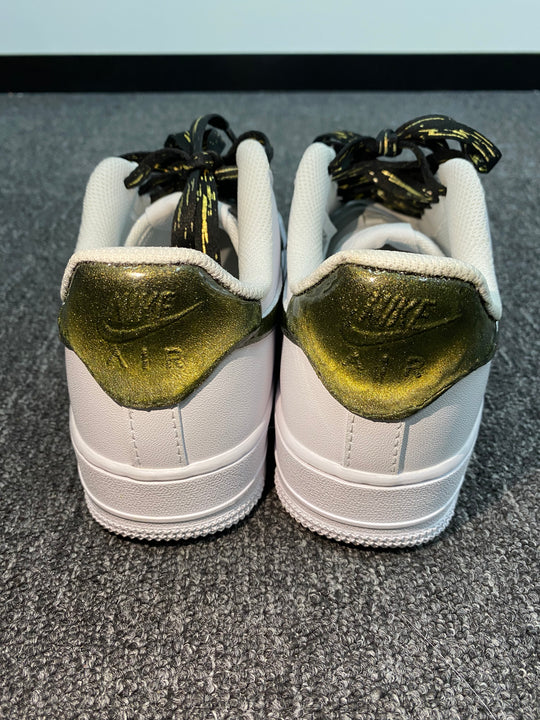 Custom Air Force 1 Green Cat‘s Eyes Swoosh