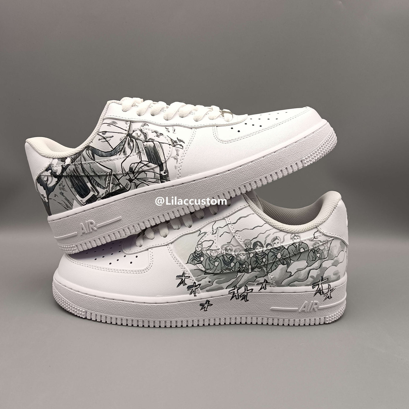 Nike Air Force 1  Anime Characters Custom