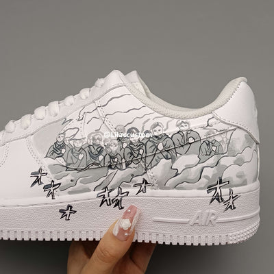 Nike Air Force 1  Anime Characters Custom