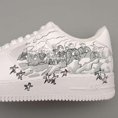 Nike Air Force 1  Anime Characters Custom