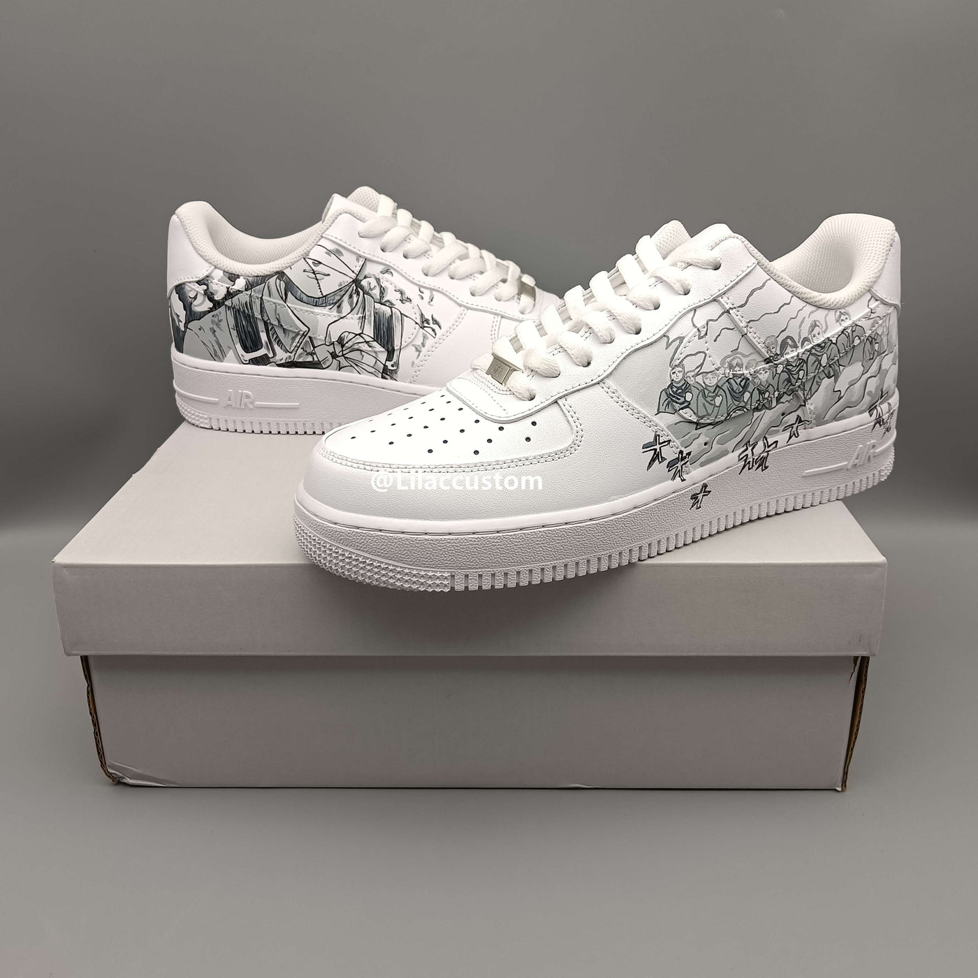 Nike Air Force 1  Anime Characters Custom