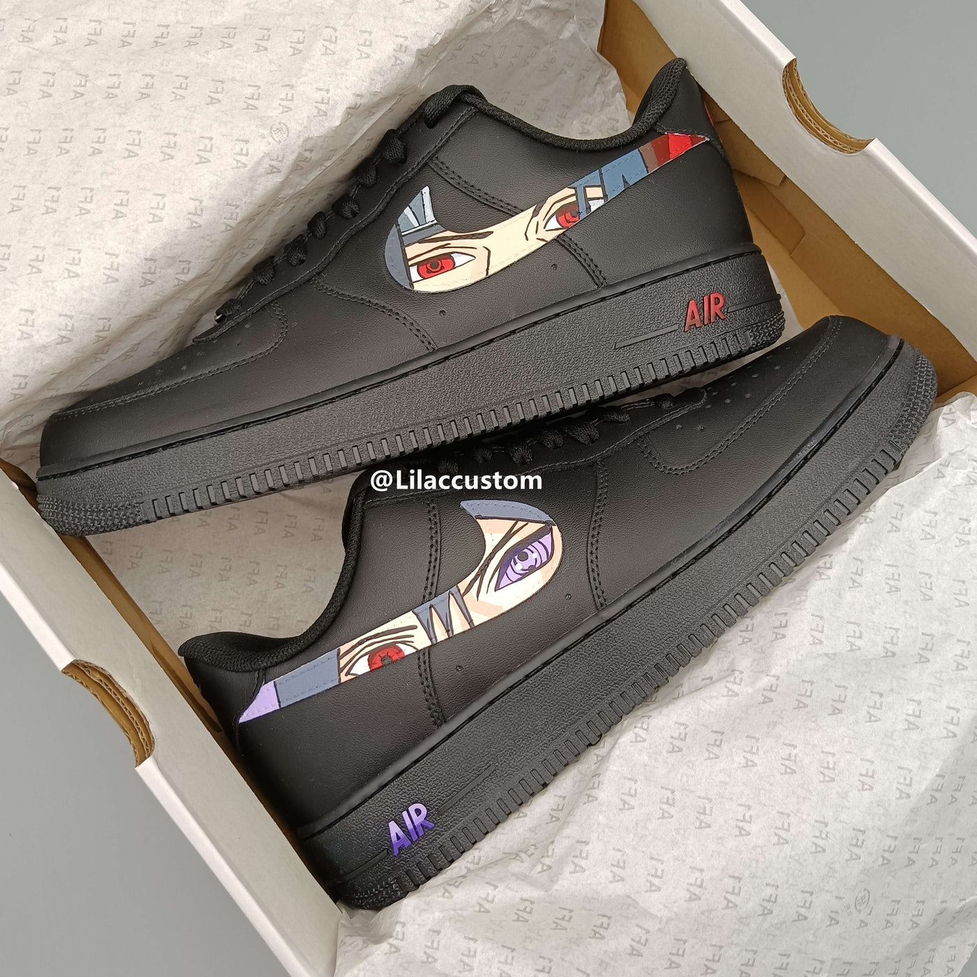 Nike Air Force 1  Anime Character Eyes Custom