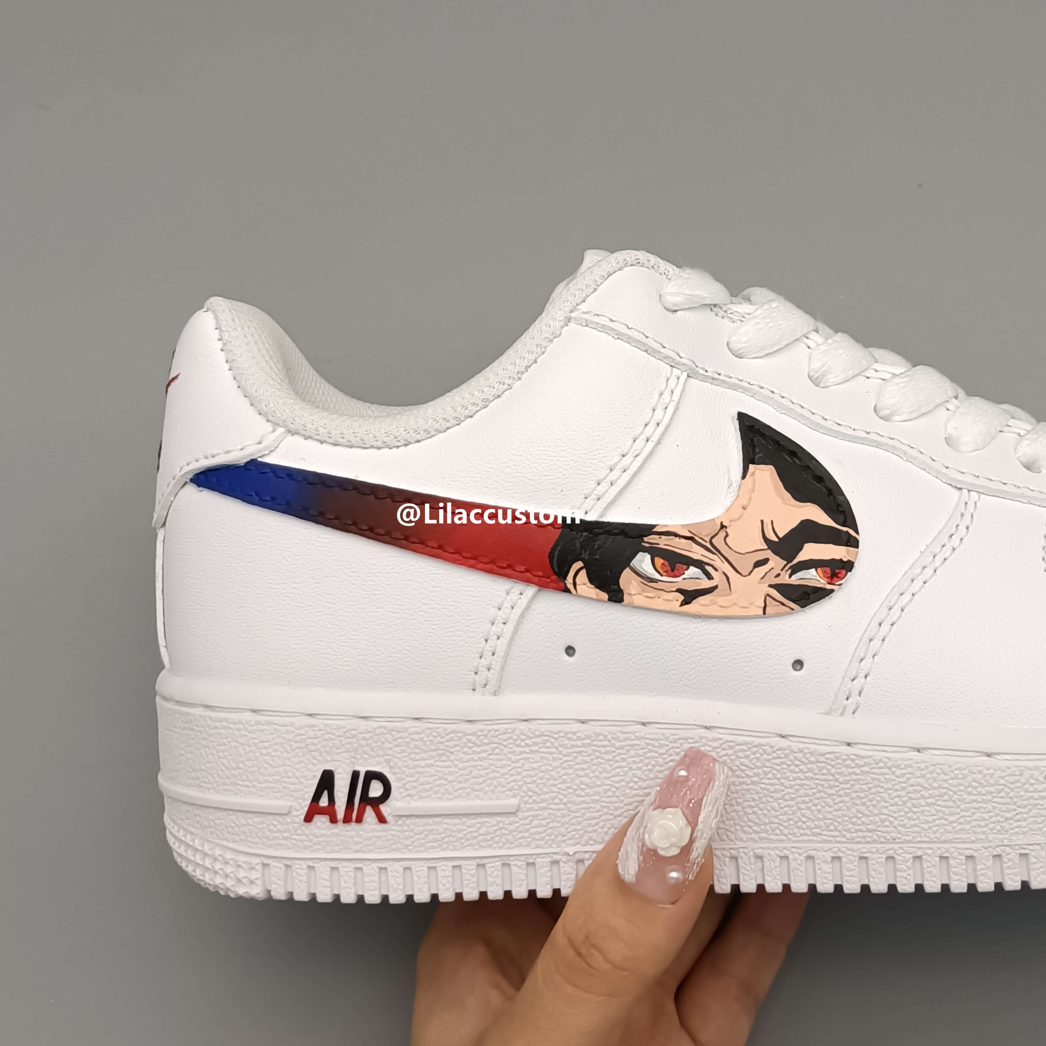 Nike Air Force 1 Anime Eyes Custom