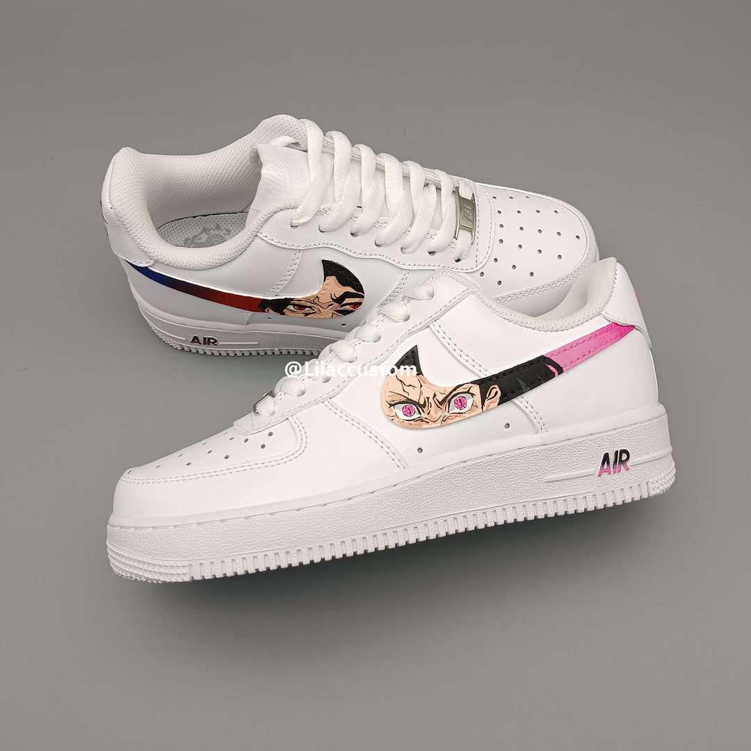 Nike Air Force 1 Anime Eyes Custom