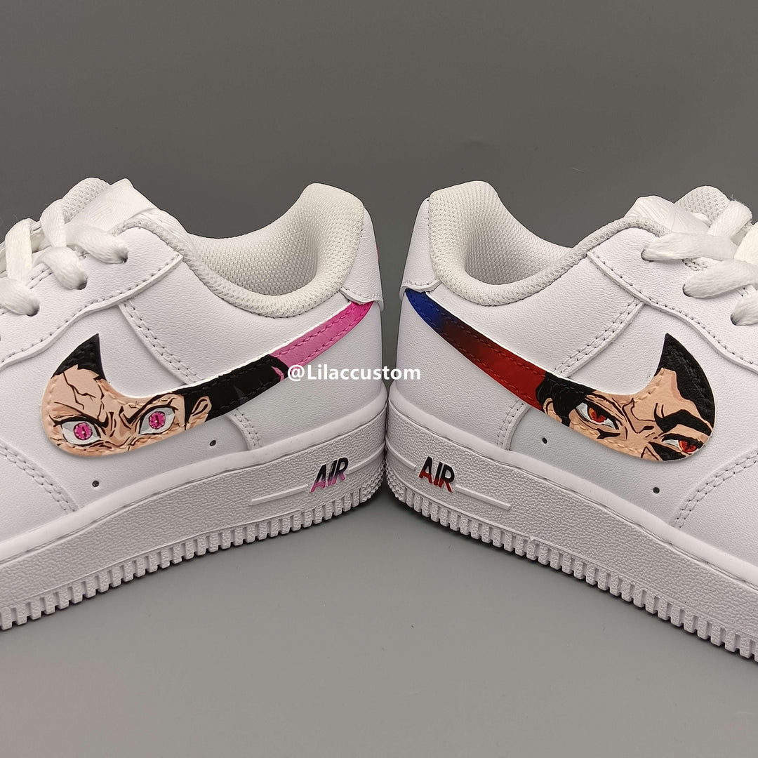 Nike Air Force 1 Anime Eyes Custom