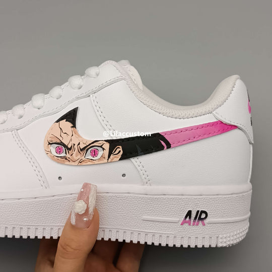 Nike Air Force 1 Anime Eyes Custom