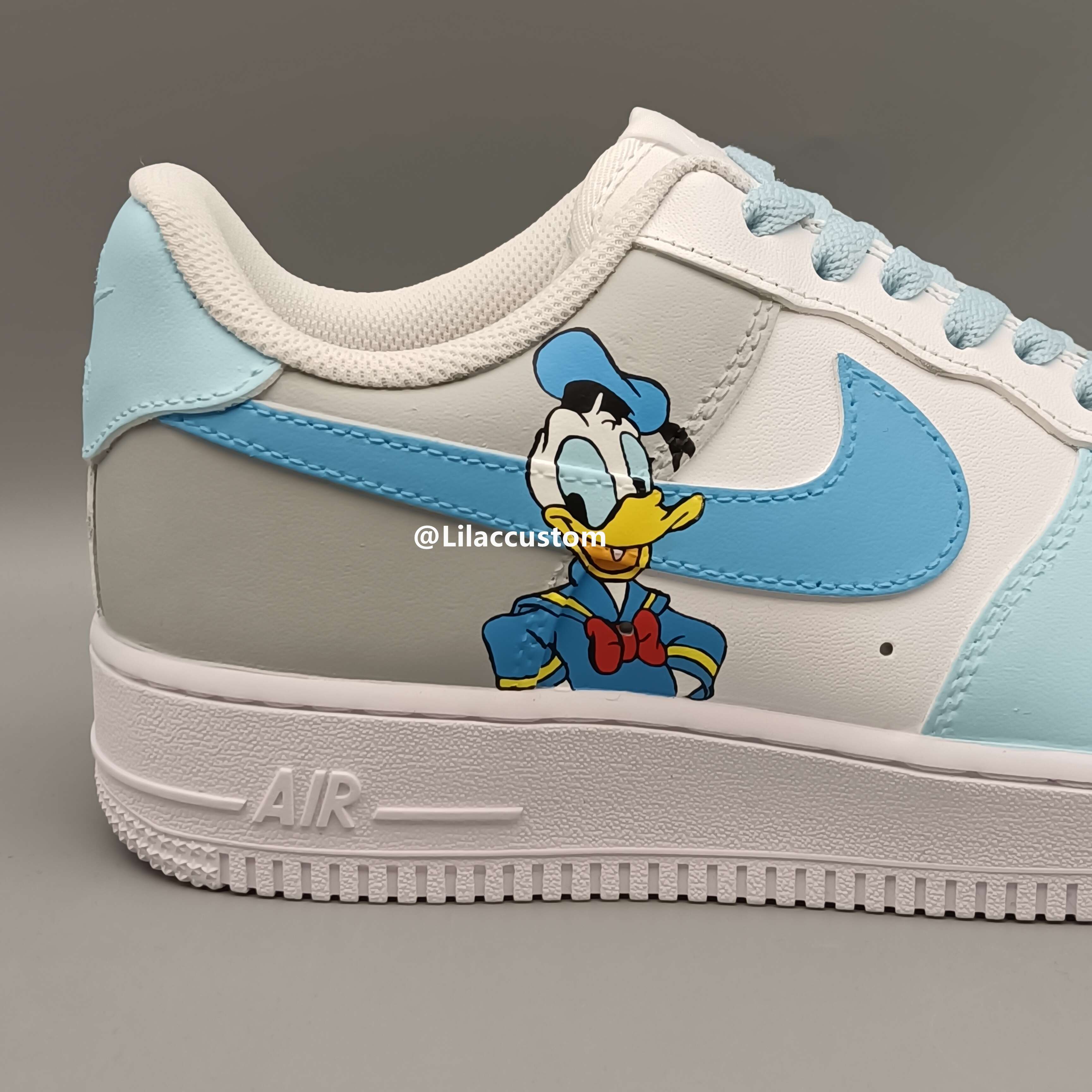 Nike Air Force 1 Character Duck Blue Custom
