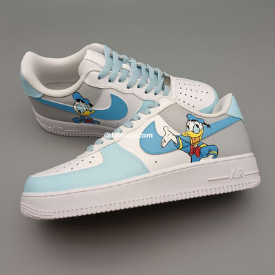 Nike Air Force 1 Character Duck Blue Custom