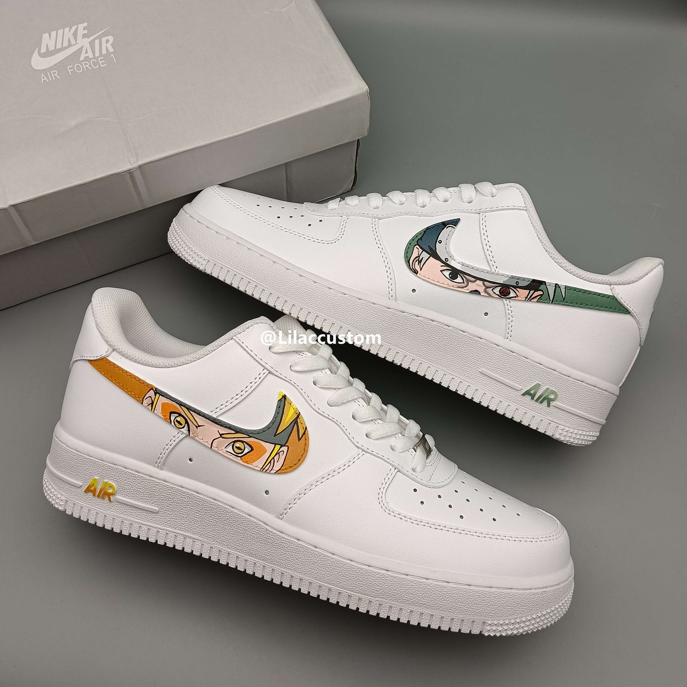 Nike Air Force 1 Anime Eyes Custom