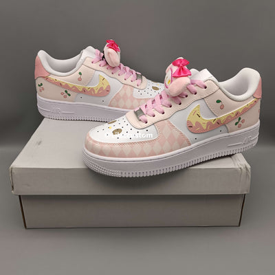 Nike Air Force 1 Pink Donut Cherry Custom