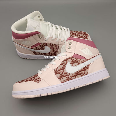 Nike Air Jordan 1 Pink Custom