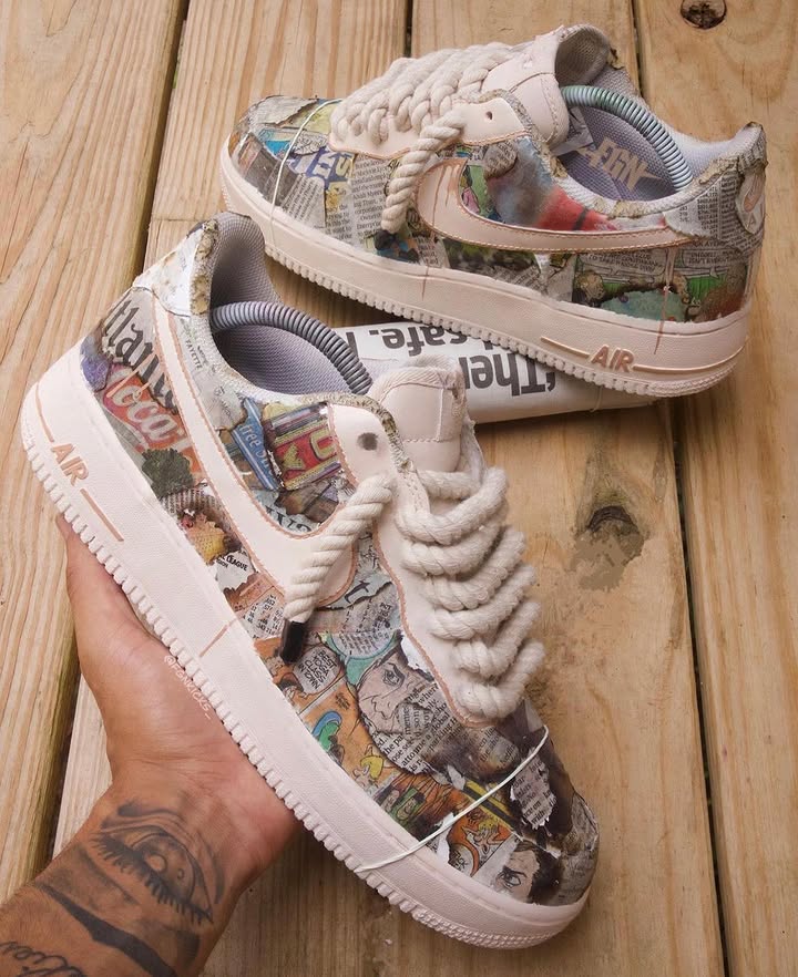 Hand Painted Custom Air Force 1 Sneakers