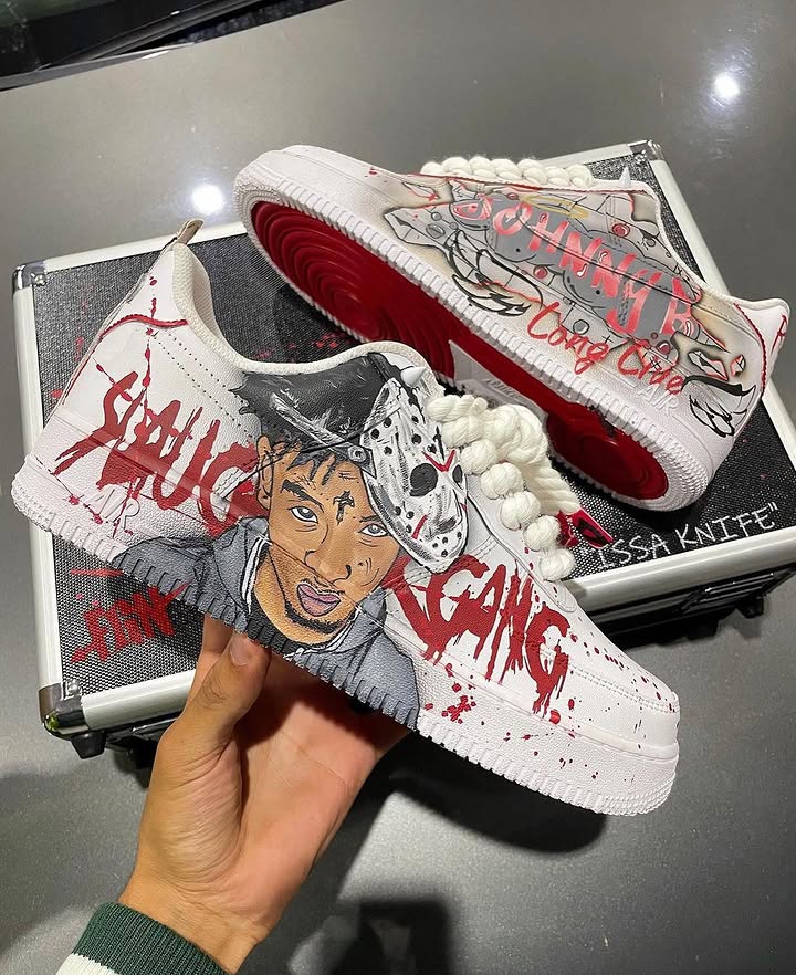 Hand Painted Custom Air Force 1 Personalized Sneakers
