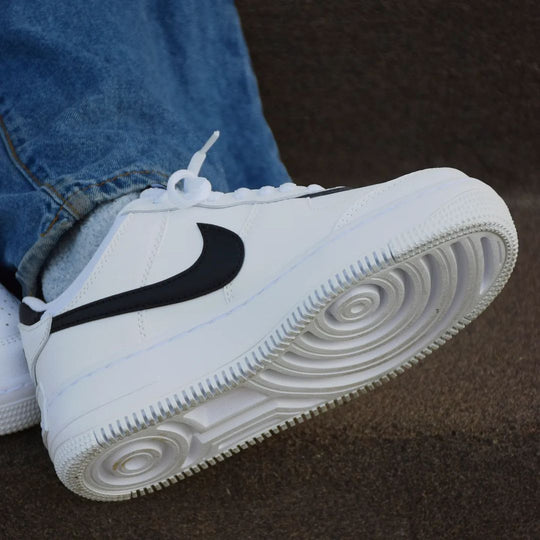 Custom Air Force 1 Shadow White Black