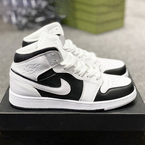 Custom Air Jordan 1 White And Black