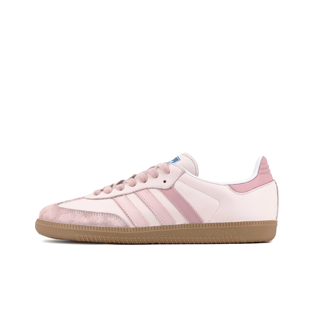 Adidas Samba - Custom GAT Shoes Baby Pink White