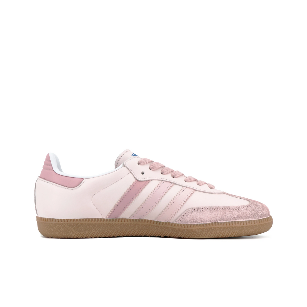 Adidas Samba - Custom GAT Shoes Baby Pink White