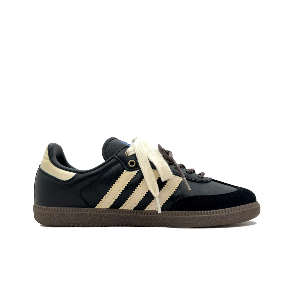 Adidas Samba - Custom GAT Shoes Black Beige Brown
