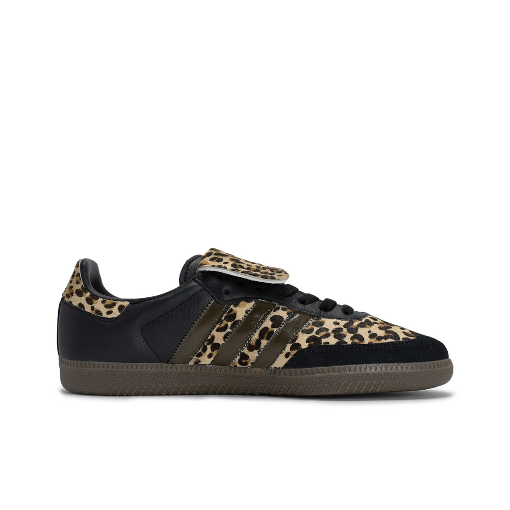 Adidas Samba - Custom GAT Shoes Black Leopard Print