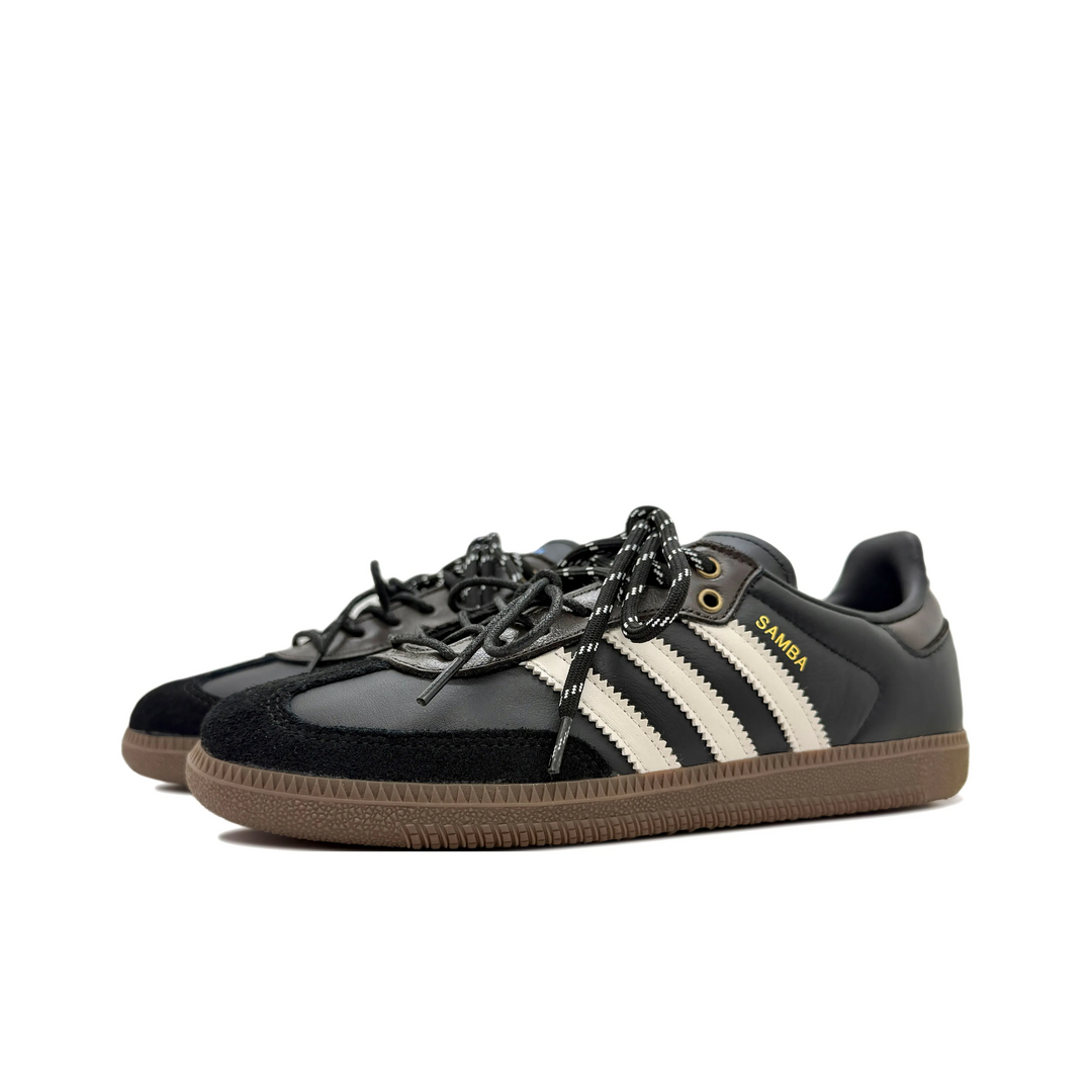 Adidas Samba - Custom GAT Shoes Black White