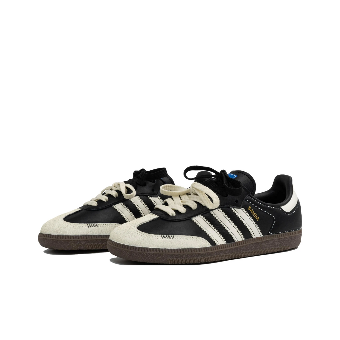 Adidas Samba - Custom GAT Shoes Black White